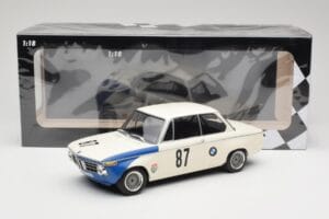 BMW 2002 Tii E10 #87 H. Hahne Grand Prix Brno 1969 Minichamps 1:18 155692787 Metal — zdjęcie 6 z 6
