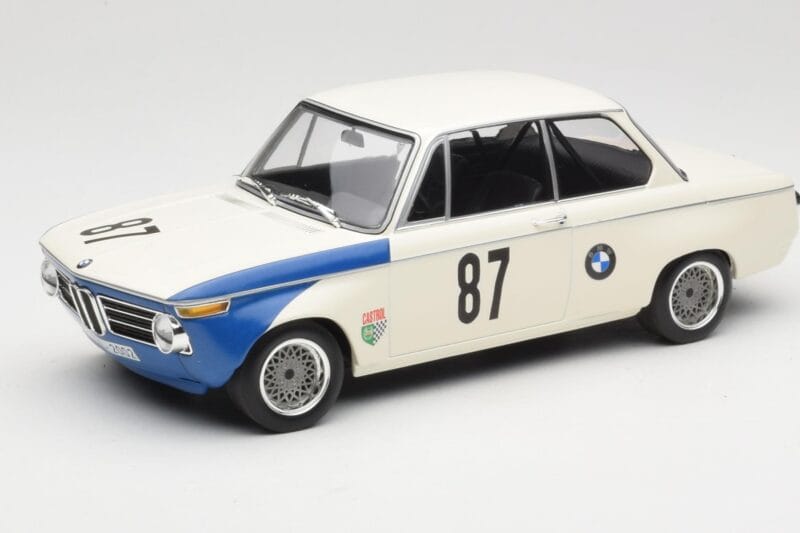 BMW 2002 Tii E10 #87 H. Hahne Grand Prix Brno 1969 Minichamps 1:18 155692787 Metal
