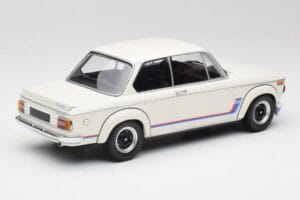 BMW 2002 Tii Turbo Alpine White Minichamps 1:18 155026200 Metal — zdjęcie 2 z 6