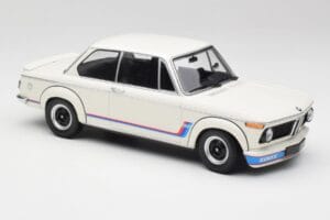 BMW 2002 Tii Turbo Alpine White Minichamps 1:18 155026200 Metal — zdjęcie 4 z 6