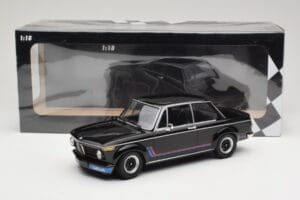 BMW 2002 Turbo Czarny Minichamps 1:18 155026204 Metal — zdjęcie 6 z 6