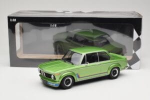 BMW 2002 Turbo Green Metallic Minichamps 1:18 155026206 Metal — zdjęcie 6 z 6