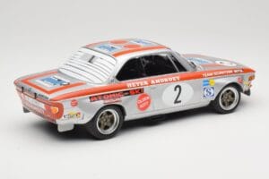 BMW 2800 CS E9 #2 Team Schnitzer J. Fitzpatrick / H. Heyer Winners Grand Prix Touring Cars Nurburgring 1972 Minichamps 1:18 1 — zdjęcie 2 z 6