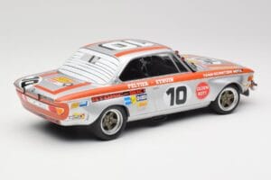 BMW 2800 CS Team Schnitzer #10 J. Fitzpatrick / J. Peltier Spa 1972 Minichamps 1:18 155722710 Metal — zdjęcie 2 z 6