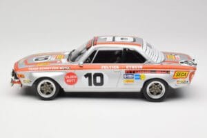 BMW 2800 CS Team Schnitzer #10 J. Fitzpatrick / J. Peltier Spa 1972 Minichamps 1:18 155722710 Metal — zdjęcie 3 z 6