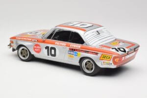 BMW 2800 CS Team Schnitzer #10 J. Fitzpatrick / J. Peltier Spa 1972 Minichamps 1:18 155722710 Metal — zdjęcie 5 z 6