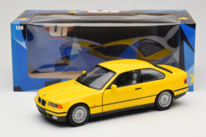BMW 3 Series E36 Coupe Żółty UT Models 1:18 180023320 Metal — zdjęcie 8 z 8