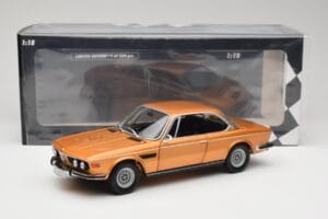 BMW 3.0 CSi E9 Gold Metallic Minichamps 1:18 180029027 Metal — zdjęcie 8 z 8