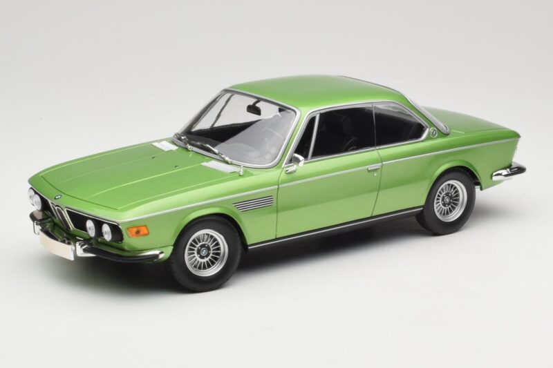 BMW 3.0 CSi E9 Green Metallic Minichamps 1:18 155028034 Metal