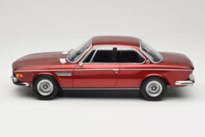 BMW 3.0 CSi E9 Red Metallic Minichamps 1:18 155028031 Metal — zdjęcie 3 z 6