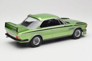 BMW 3.0 CSL E9 Green Metallic Minichamps 1:18 155028132 Metal — zdjęcie 2 z 6