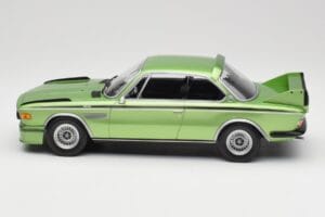 BMW 3.0 CSL E9 Green Metallic Minichamps 1:18 155028132 Metal — zdjęcie 3 z 6