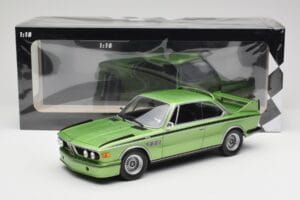 BMW 3.0 CSL E9 Green Metallic Minichamps 1:18 155028132 Metal — zdjęcie 6 z 6