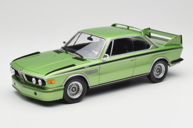 BMW 3.0 CSL E9 Green Metallic Minichamps 1:18 155028132 Metal