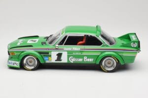 BMW 3.0 CSL E9 #1 Alpina G. Nilsson / D. Quester Winners Nürburgring 1977 Minichamps 1:18 155772501 Metal — zdjęcie 3 z 6