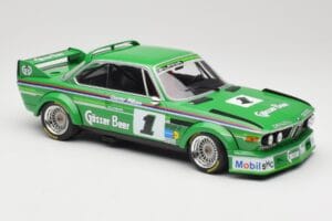 BMW 3.0 CSL E9 #1 Alpina G. Nilsson / D. Quester Winners Nürburgring 1977 Minichamps 1:18 155772501 Metal — zdjęcie 4 z 6