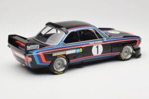 BMW 3.0 CSL E9 #1 BMW Motorsport H-J. Stuck Winner Norisring Trophy 1974 Minichamps 1:18 155742691 Metal — zdjęcie 2 z 6