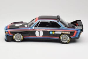 BMW 3.0 CSL E9 #1 BMW Motorsport H-J. Stuck Winner Norisring Trophy 1974 Minichamps 1:18 155742691 Metal — zdjęcie 3 z 6