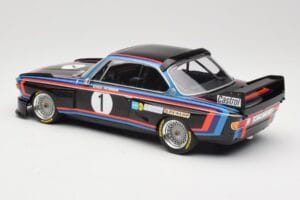 BMW 3.0 CSL E9 #1 BMW Motorsport H-J. Stuck Winner Norisring Trophy 1974 Minichamps 1:18 155742691 Metal — zdjęcie 5 z 6