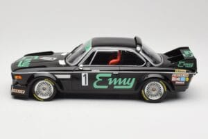 BMW 3.0 CSL E9 #1 F. Grano / P. Xhenceval GP Brno 1978 Minichamps 1:18 155782501 Metal — zdjęcie 3 z 6