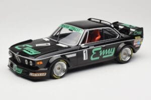 BMW 3.0 CSL E9 #1 F. Grano / P. Xhenceval GP Brno 1978 Minichamps 1:18 155782501 Metal