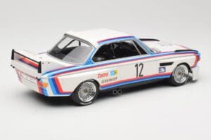 BMW 3.0 CSL E9 #12 BMW Motorsport C. Amon / H-J. Stuck Winners 6 Hours Nurburgring 1973 Minichamps 1:18 155732612 Metal — zdjęcie 2 z 6