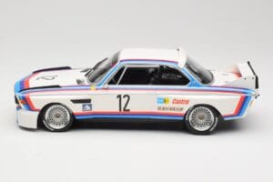 BMW 3.0 CSL E9 #12 BMW Motorsport C. Amon / H-J. Stuck Winners 6 Hours Nurburgring 1973 Minichamps 1:18 155732612 Metal — zdjęcie 3 z 6
