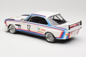 BMW 3.0 CSL E9 #12 BMW Motorsport C. Amon / H-J. Stuck Winners 6 Hours Nurburgring 1973 Minichamps 1:18 155732612 Metal — zdjęcie 5 z 6