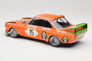 BMW 3.0 CSL E9 #15 Jägermeister Racing N. Lauda / G. Joisten 6 Hours Nurburgring 1973 Minichamps 1:18 155732615 Metal — zdjęcie 5 z 6