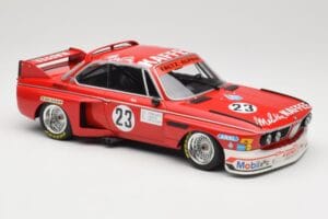 BMW 3.0 CSL E9 #23 Faltz Alpina A. de Fierlant / H. Grohs Zandvoort Trophy 1975 Minichamps 1:18 155752623 Metal — zdjęcie 4 z 6