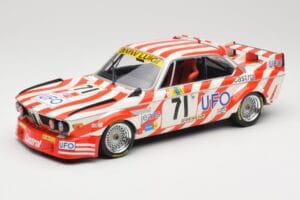 BMW 3.0 CSL E9 #71 Luigi Racing P. Xhenceval / J. Dieudonné 24 Hours of Le Mans 1977 Minichamps 1:18 155772571 Metal