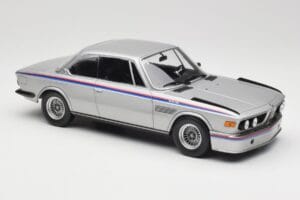 BMW 3.0 CSL E9 Polaris Silver Minichamps 1:18 155028135 Metal — zdjęcie 4 z 6