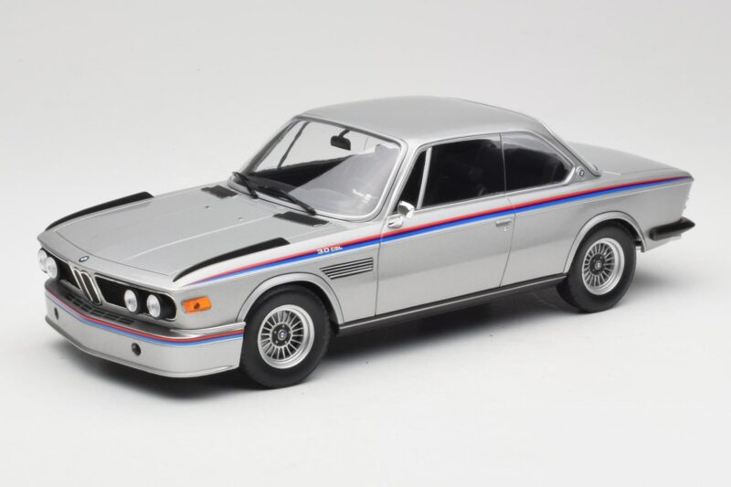 BMW 3.0 CSL E9 Polaris Silver Minichamps 1:18 155028135 Metal