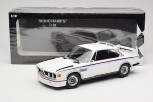 BMW 3.0 CSL E9 Biały Minichamps 1:18 155028136 Metal — zdjęcie 6 z 6