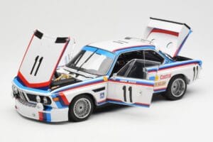 BMW 3.0 CSL #11 C. Amon / H. Stuck 24 Hours of Spa 1973 AUTOart 1:18 87347 Metal — zdjęcie 2 z 8