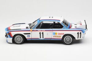 BMW 3.0 CSL #11 C. Amon / H. Stuck 24 Hours of Spa 1973 AUTOart 1:18 87347 Metal — zdjęcie 4 z 8