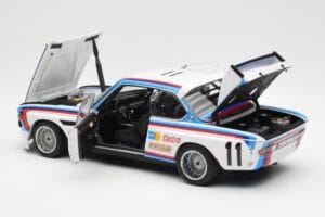 BMW 3.0 CSL #11 C. Amon / H. Stuck 24 Hours of Spa 1973 AUTOart 1:18 87347 Metal — zdjęcie 5 z 8