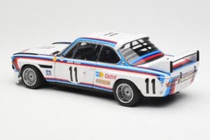 BMW 3.0 CSL #11 C. Amon / H. Stuck 24 Hours of Spa 1973 AUTOart 1:18 87347 Metal — zdjęcie 7 z 8