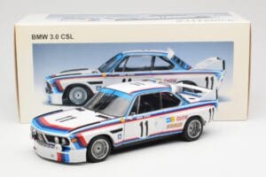 BMW 3.0 CSL #11 C. Amon / H. Stuck 24 Hours of Spa 1973 AUTOart 1:18 87347 Metal — zdjęcie 8 z 8