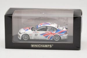 BMW 320i E46 #11 A. Priaulx ETCC Champion 2004 Minichamps 1:43 400042411 Metal — zdjęcie 4 z 4