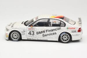 BMW 320i E46 #43 D. Muller WTCC 2005 AUTOart 1:18 80543 Metal — zdjęcie 3 z 6