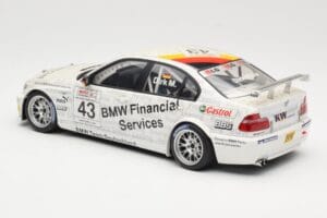 BMW 320i E46 #43 D. Muller WTCC 2005 AUTOart 1:18 80543 Metal — zdjęcie 5 z 6
