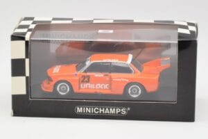 BMW 320i Group 5 #23 E. Cheever / G. Villeneuve 6 Hours of Mosport Class Winners 1977 Damaged Spoiler Minichamps 1:43 4007723 — zdjęcie 5 z 5