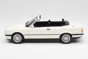 BMW 325i E30 Kabriolet Alpine Biały Norev 1:18 183213 Metal — zdjęcie 3 z 6