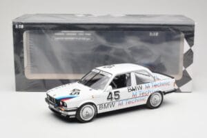 BMW 325i E30 #45 C. Danner / E. Rensing Linder Rennsport ETCC 1986 Minichamps 1:18 155862645 Metal — zdjęcie 6 z 6