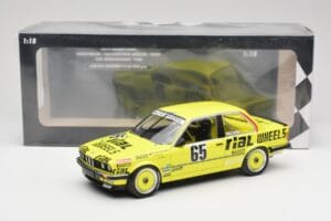 BMW 325i E30 #65 Auto Budde D. Hamelmann / K. Walterscheid 24 Hours Nürburgring 1986 Minichamps 1:18 155862665 Metal — zdjęcie 6 z 6