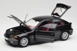 BMW 325Ti Compact E46 Czarny Kyosho 1:18 80430024440 Metal — zdjęcie 2 z 7