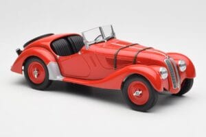 BMW 328 Czerwony Minichamps 1:18 155025031 Metal — zdjęcie 4 z 6