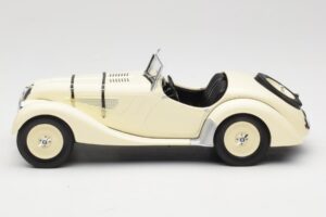 BMW 328 Roadster Biały Minichamps 1:18 80435A8F228 Metal — zdjęcie 5 z 6