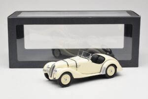 BMW 328 Roadster Biały Minichamps 1:18 80435A8F228 Metal — zdjęcie 6 z 6